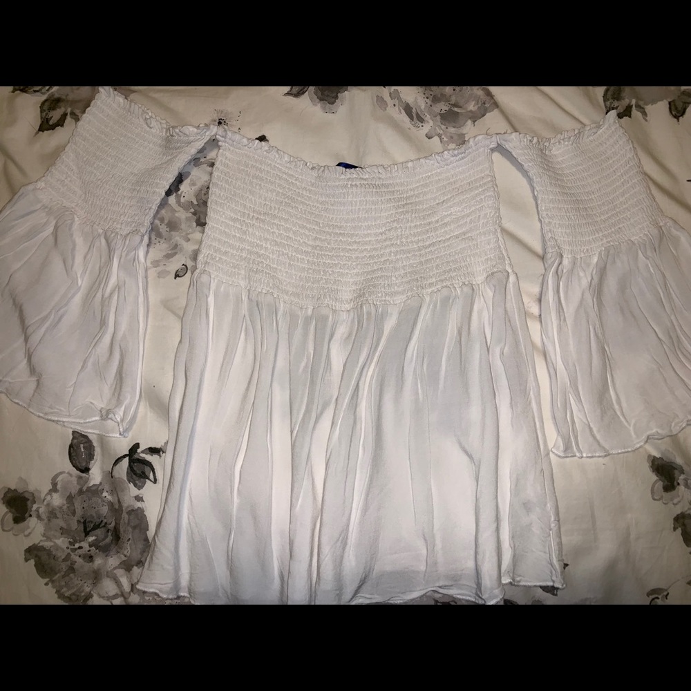 Francesca’s off the shoulder top